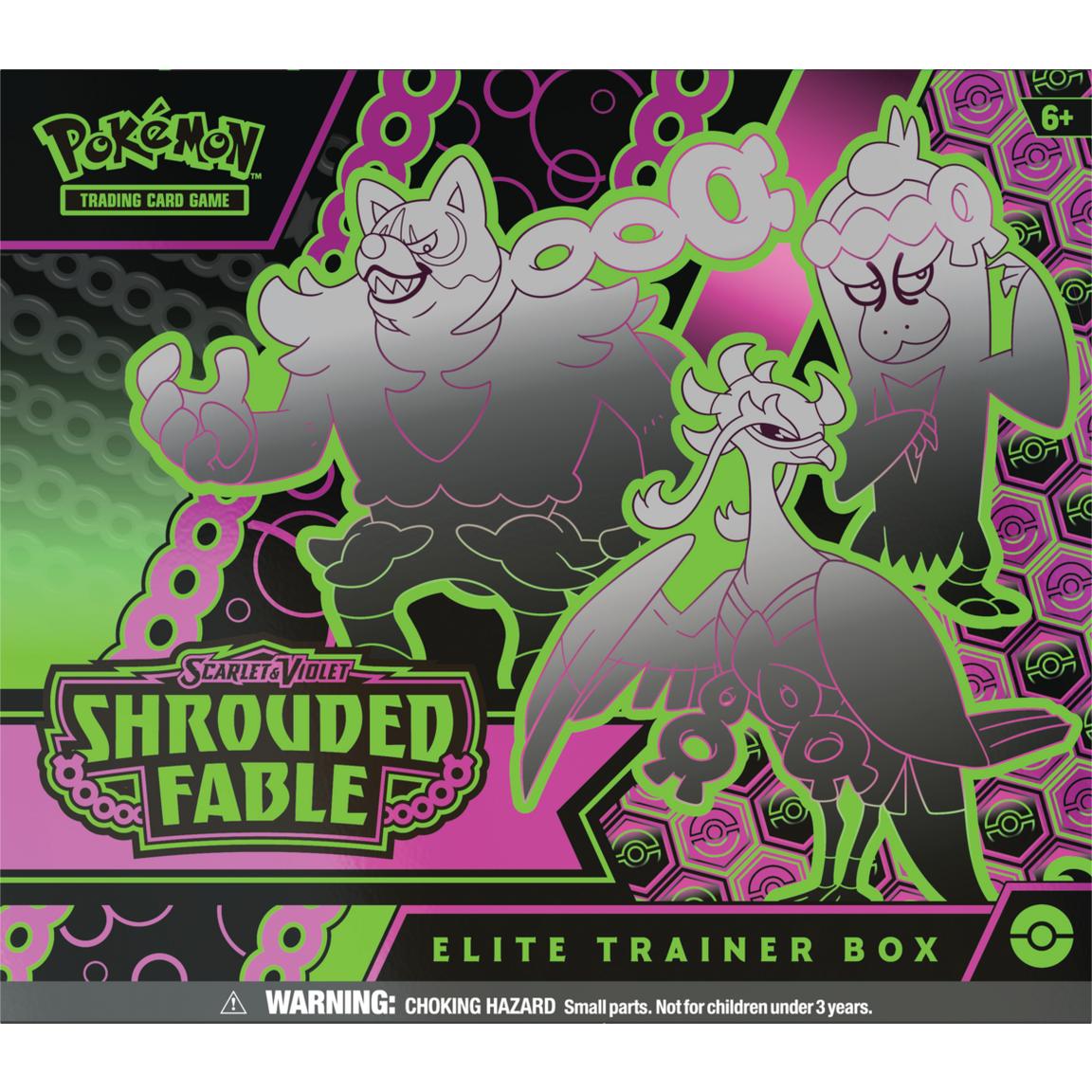 Pokemon Trading Card Game: Scarlet and Violet Shrouded Fable Elite Trainer Box