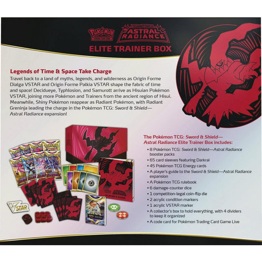Pokemon Trading Card Game: Sword and Shield-Astral Radiance Elite Trainer Box