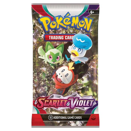 Pokemon Trading Card Game: Scarlet and Violet Booster Pack (10 cards)